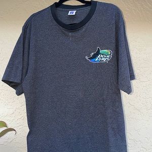 Vintage 90s Tampa Bay Devil Rays Embroidered T-Shirt